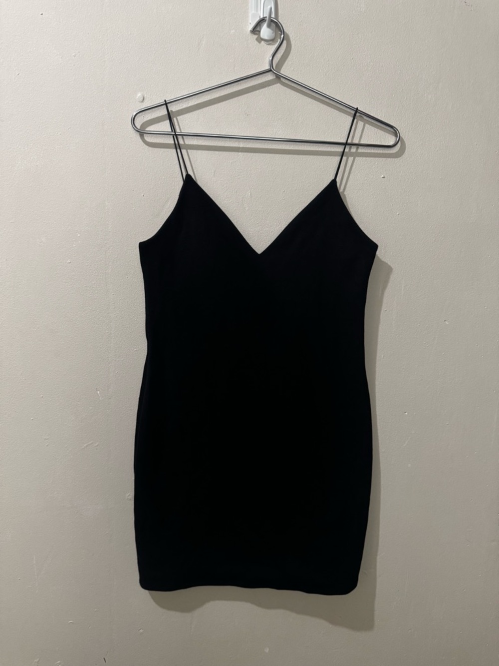 Kith Ribbed Mini Dress size Large in Black